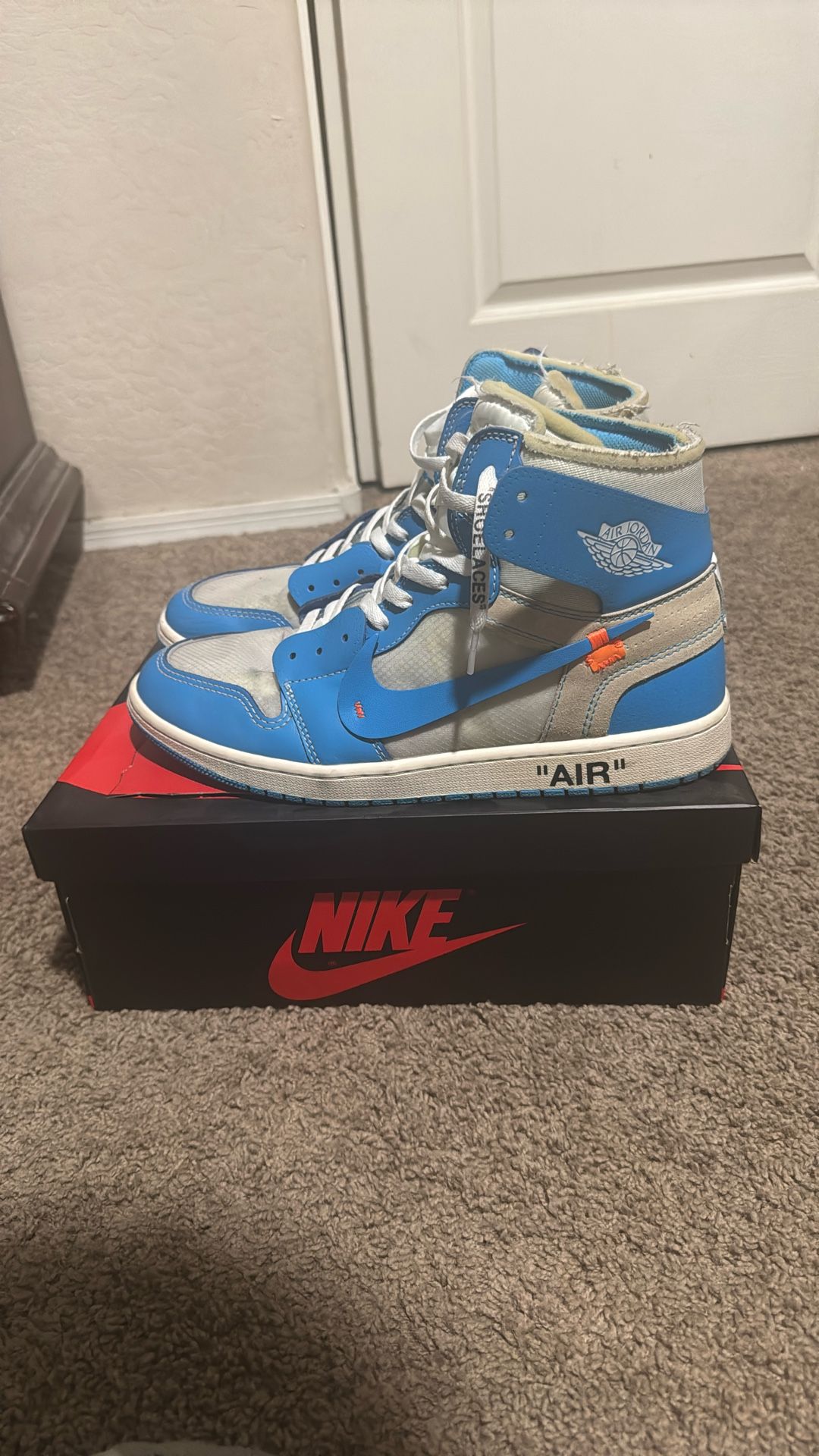 Off White Jordan 1’s