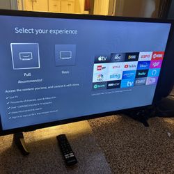 Insignia 32 inch Fire Smart Tv Full HD w/Remote and working batteries 