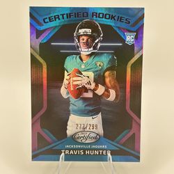 2025 Panini Certified Travis Hunter Rookie #277/299 Certified Rookies
