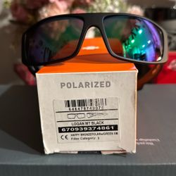 Spy Logan Matte Black Green Spectra Polarized 