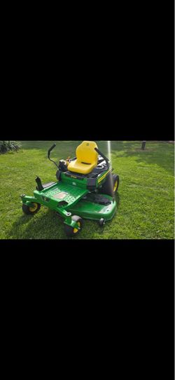 John Deere 54” zero turn - 2 hours on engine