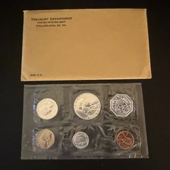 1963 Mint Silver Proof Set With Original Envelope