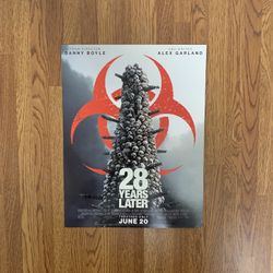 28 Years Later (Regal Exclusive) [Blacklight Reveal] Survival Map/Mini Poster 