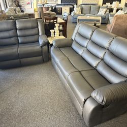 Reclining Sofa And Loveseat 