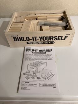 Kids Build It Yourself Woodworking Kit