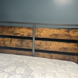Queen size Bed Frame And Mattress
