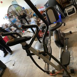 Elliptical and Bike Combo