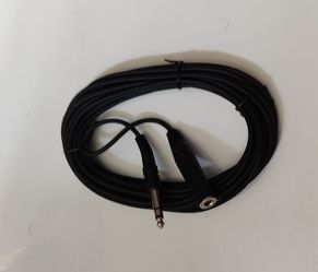 1/4" TRS Male to Female Audio Extension Cord For Sale (25 Feet)