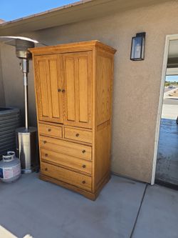 Large dresser armoire