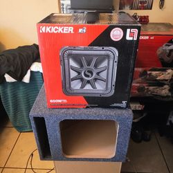 12" kicker L7 subwoofer.