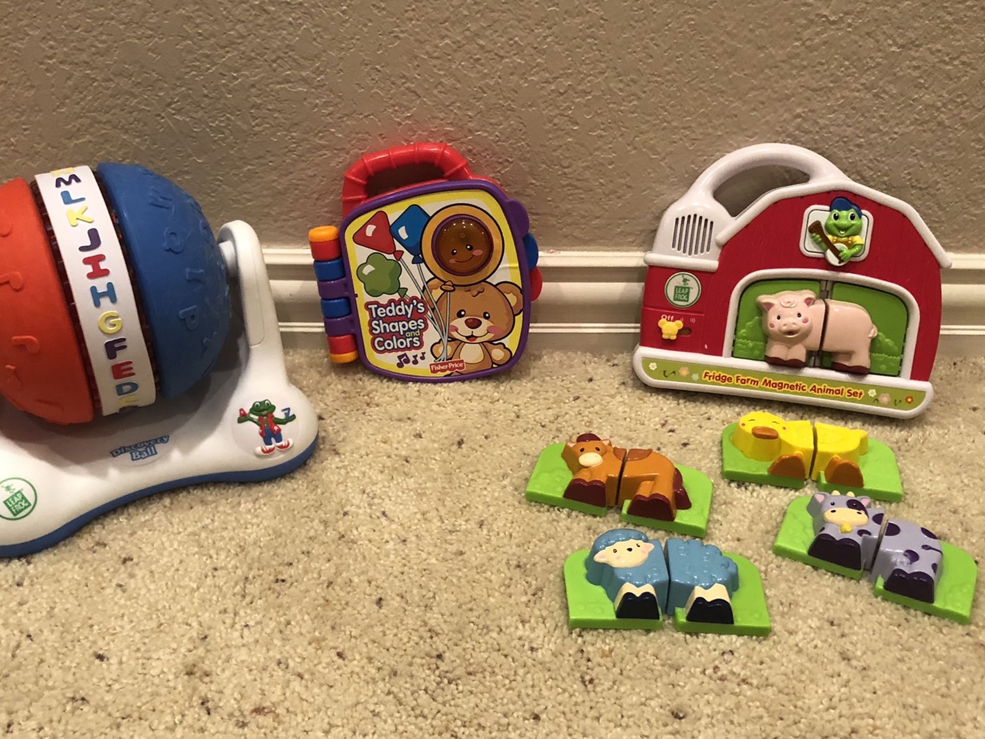 Leap Frog & Fisher Price Baby Toys