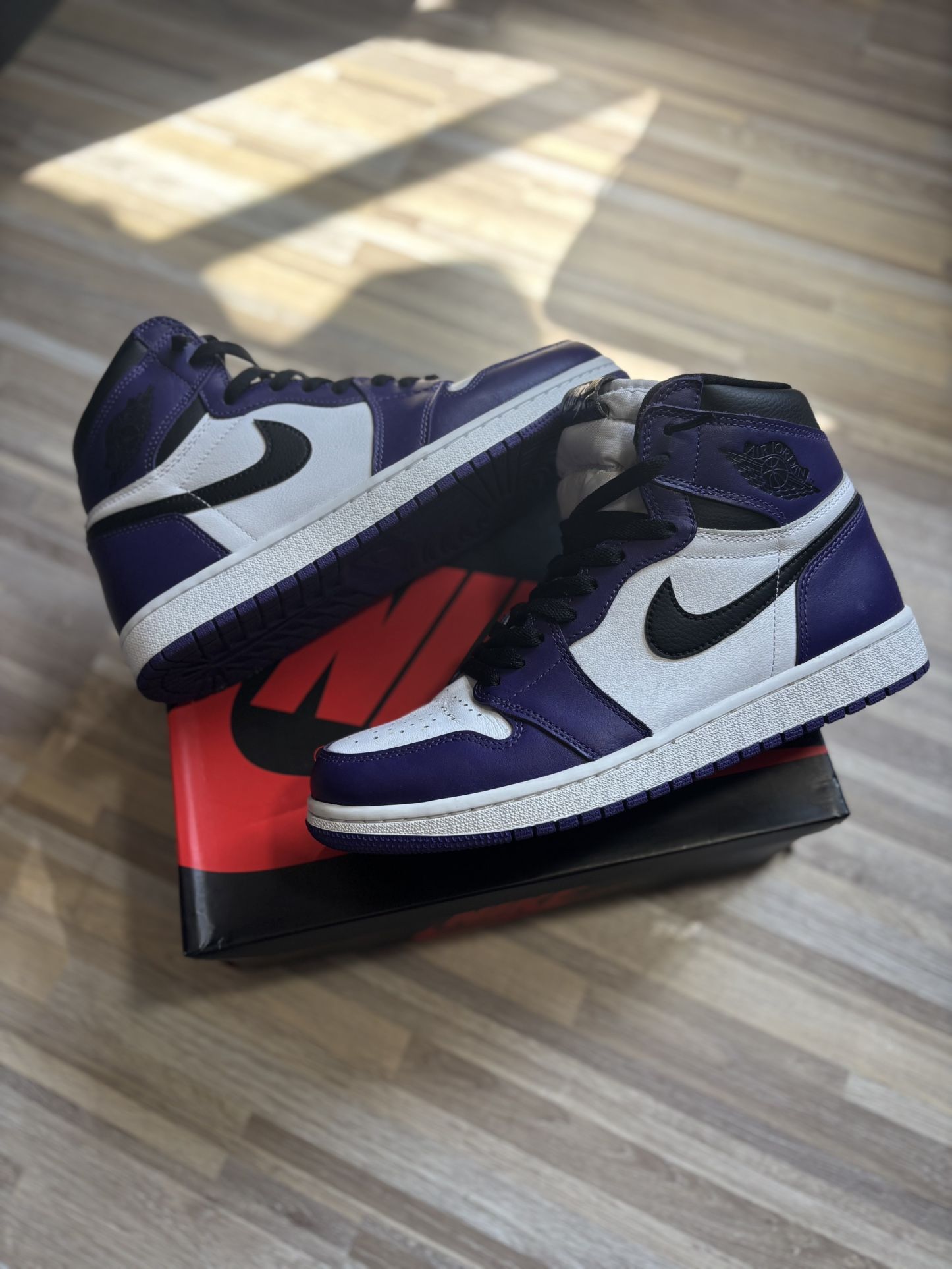 Jordan 1 Court Purple 