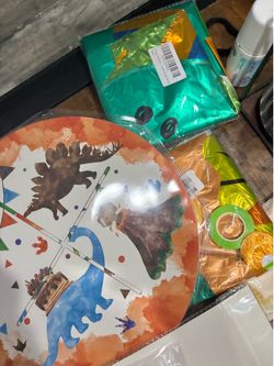 Everything is new Kids dinosaur birthday bundle
