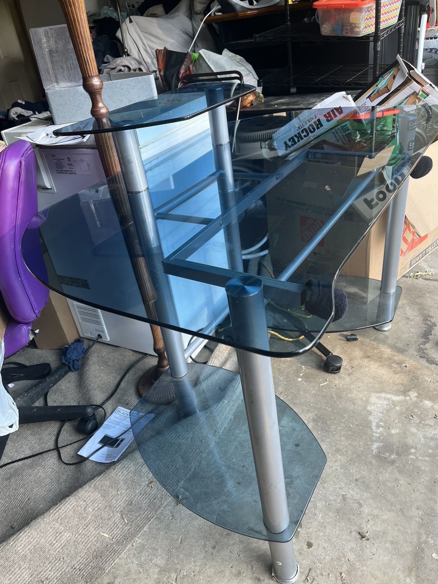 Ikea Glass Desk