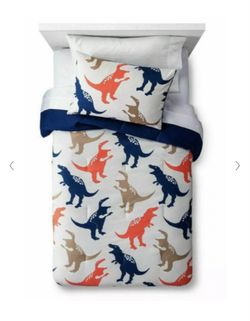 Pillowfort Dinosaur Full/Queen Sz Bedding
