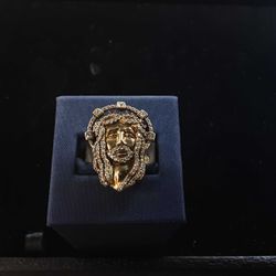 Men's Ring - Yellow Gold 10k (.417) 8.3 grams Size 10