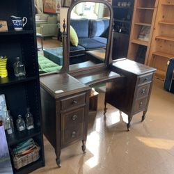 Widdicomb Antique Vanity w/ Mirror