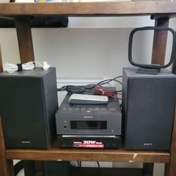 Sony CMT-BX1 CD Player Micro Hi-Fi AM FM MP3 