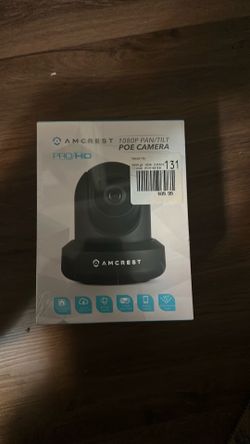 Amcrest poe camera security