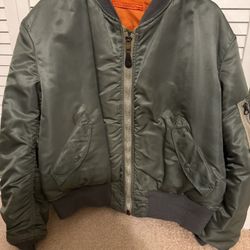 Mens Flight Jacket, Large 
