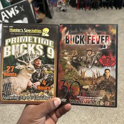 2 Hunting DVDs 