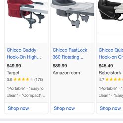 Chico Tabletop High Chair