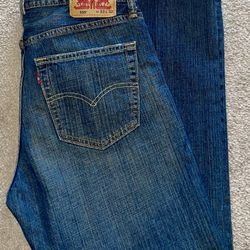Levi's Men's 559 Relaxed Straight Jeans Size 33 x 32 Blue Medium Wash