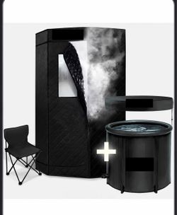 Sauna & ice bath NEW IN BOX
