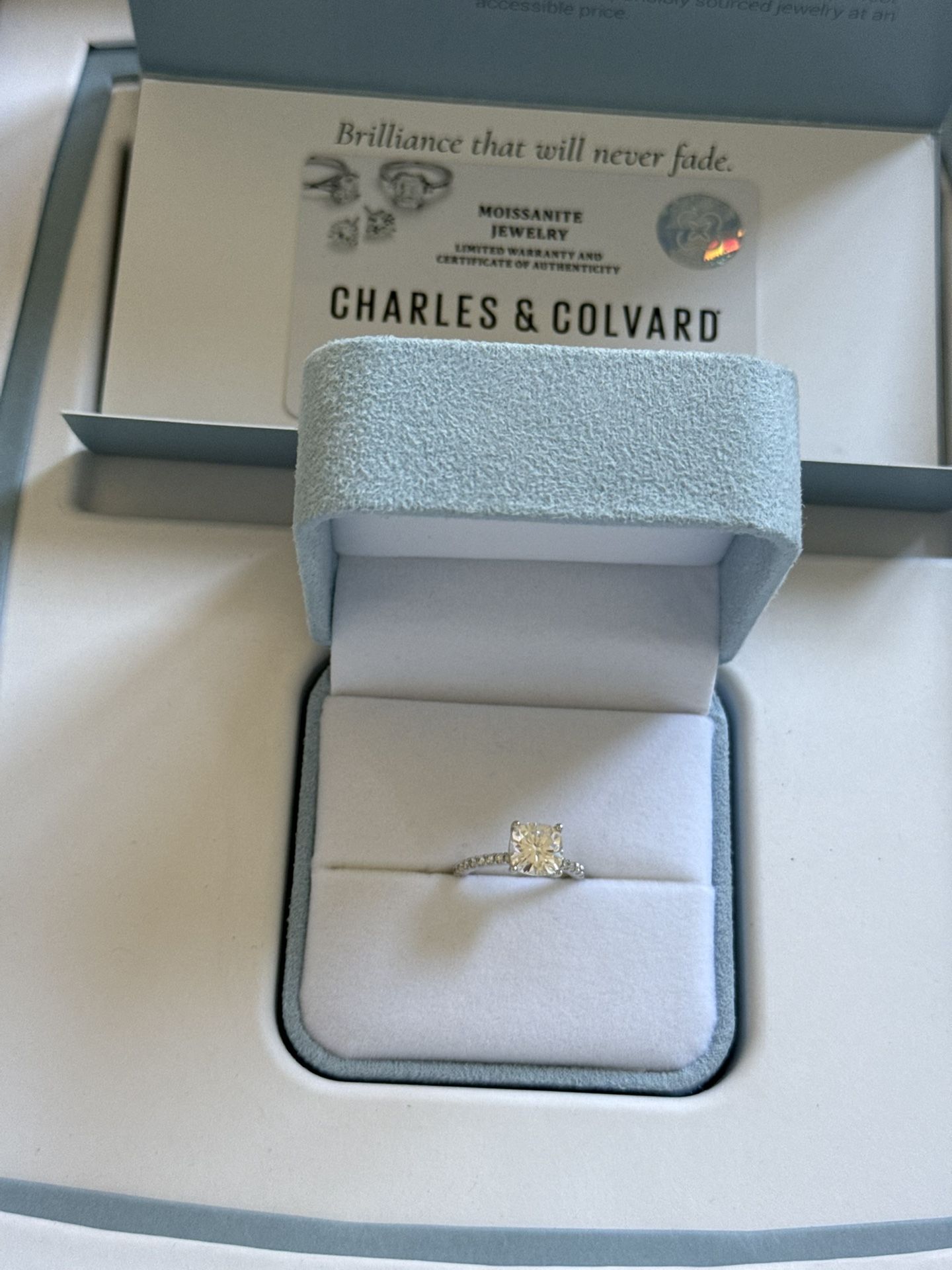 Brand new engagement ring