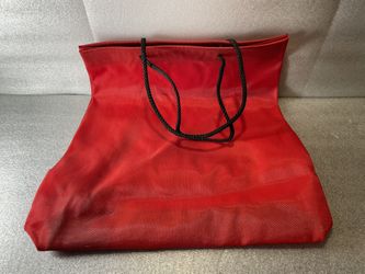 Red Tote Fashion Storage Shopping Travel Bag 