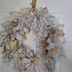 Rag Wreath