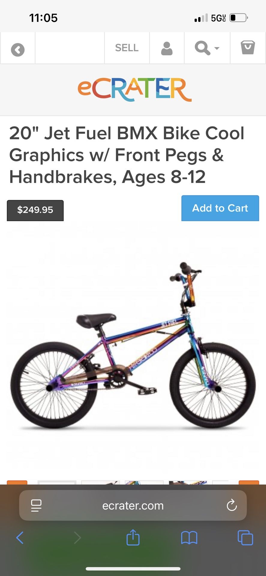 20” BMX Bike