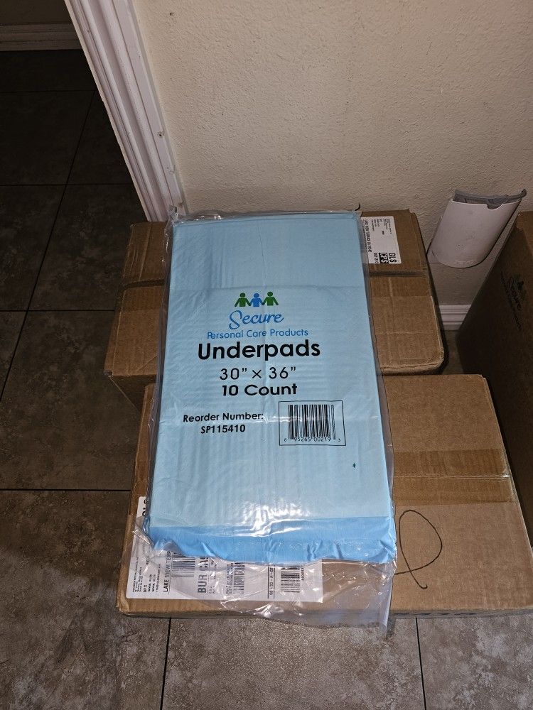 Secure Underpads For Accidents