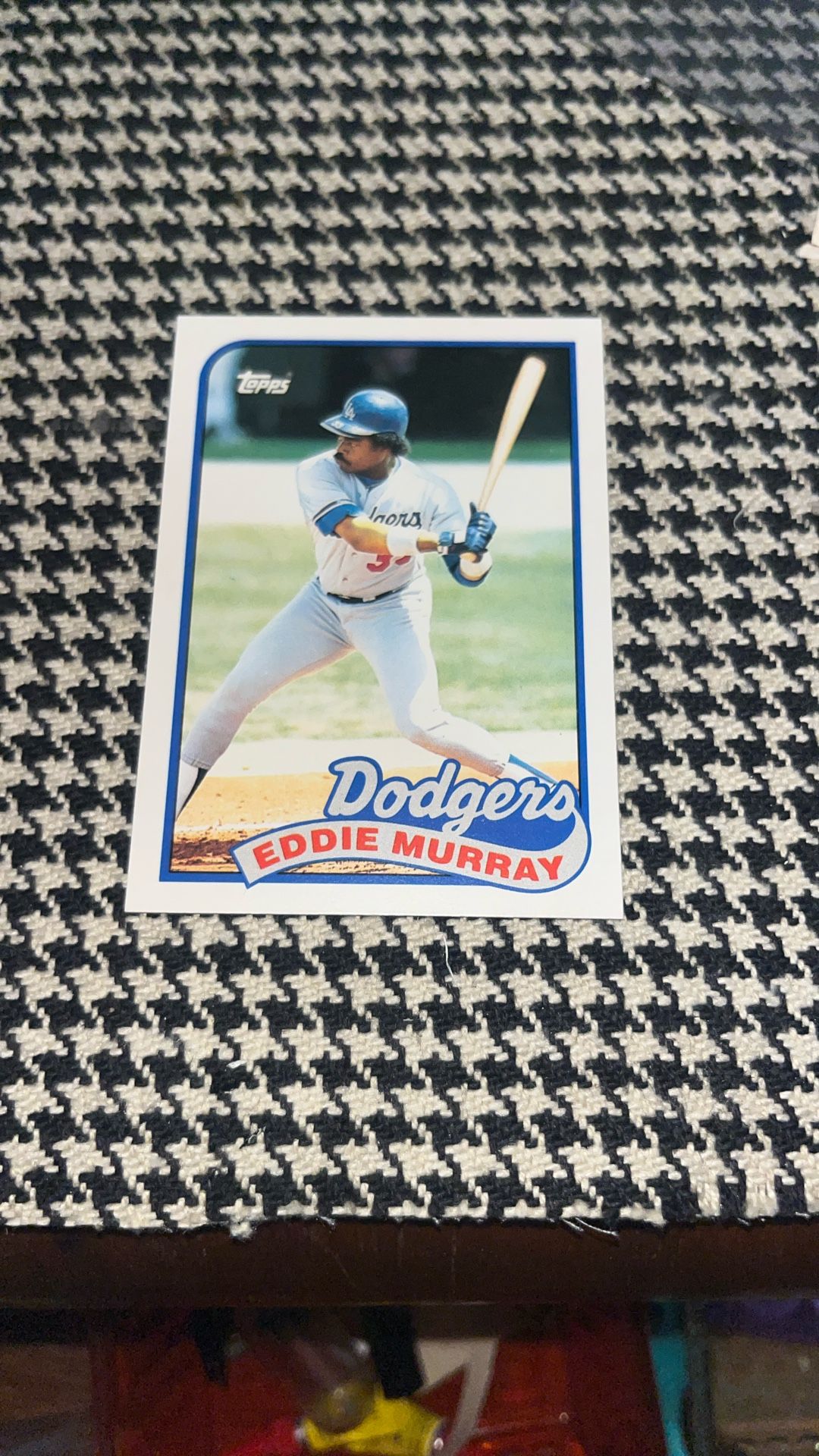 Dodgers Eddie Murray 87T Topps Baseball Card