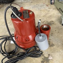 1/2 Hp Liberty Sewage pump 