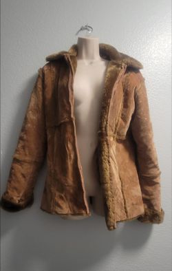 Suede coat