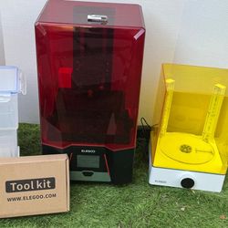ELEGOO Saturn 3 12K Resin 3D Printer + Mercury XS Wash & Cure Bundle – $300 OBO (Los Angeles, Pick-Up Only)