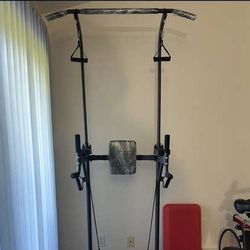 Adjustable Power Tower Pull Up Home Gym 