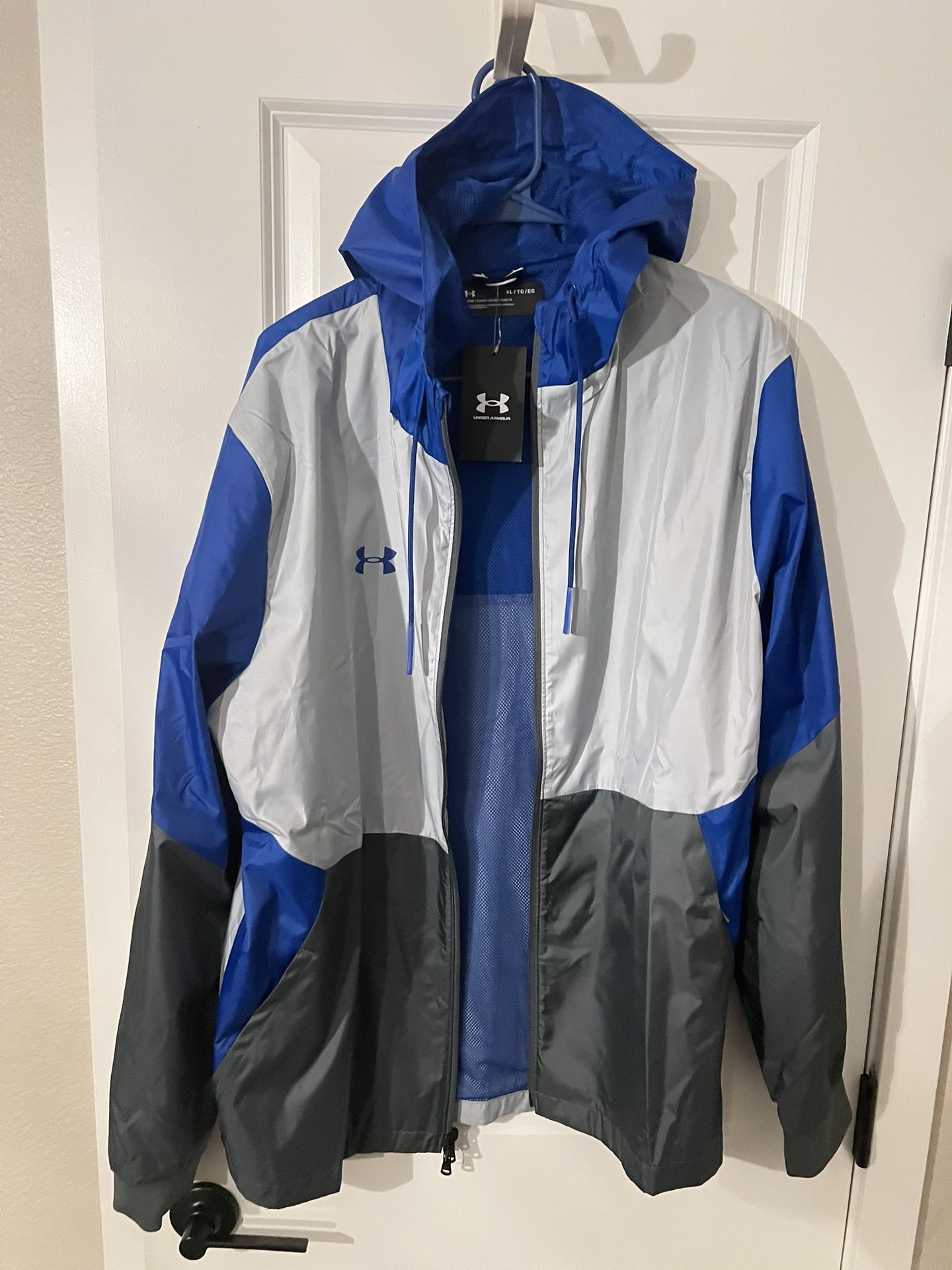 Under Armour Men's Midnight Navy UA Legacy Team Windbreaker  1359386 