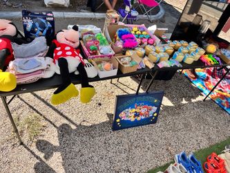 Dumplings, squishies, slime, shoes, clothes etc..