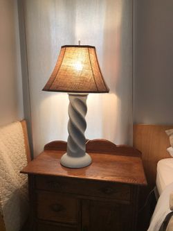 Lamp - Stone base