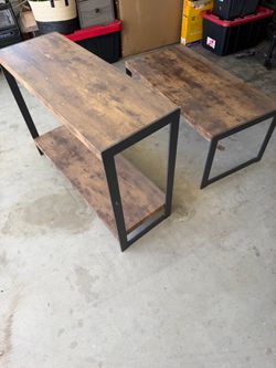 Sofa table and center table