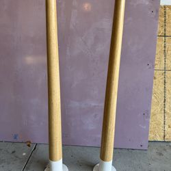 IKEA Bamboo Desk Legs - Set Of 2