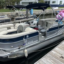 Pontoon Boat: 2016 South Bay 523E, 2.75toon