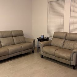 Cindy Crawford Antonella Living Room Couch 2 Piece