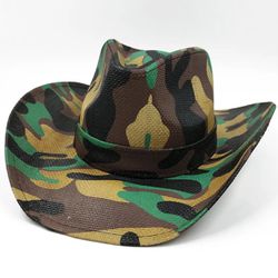 Camo Cowboy hat