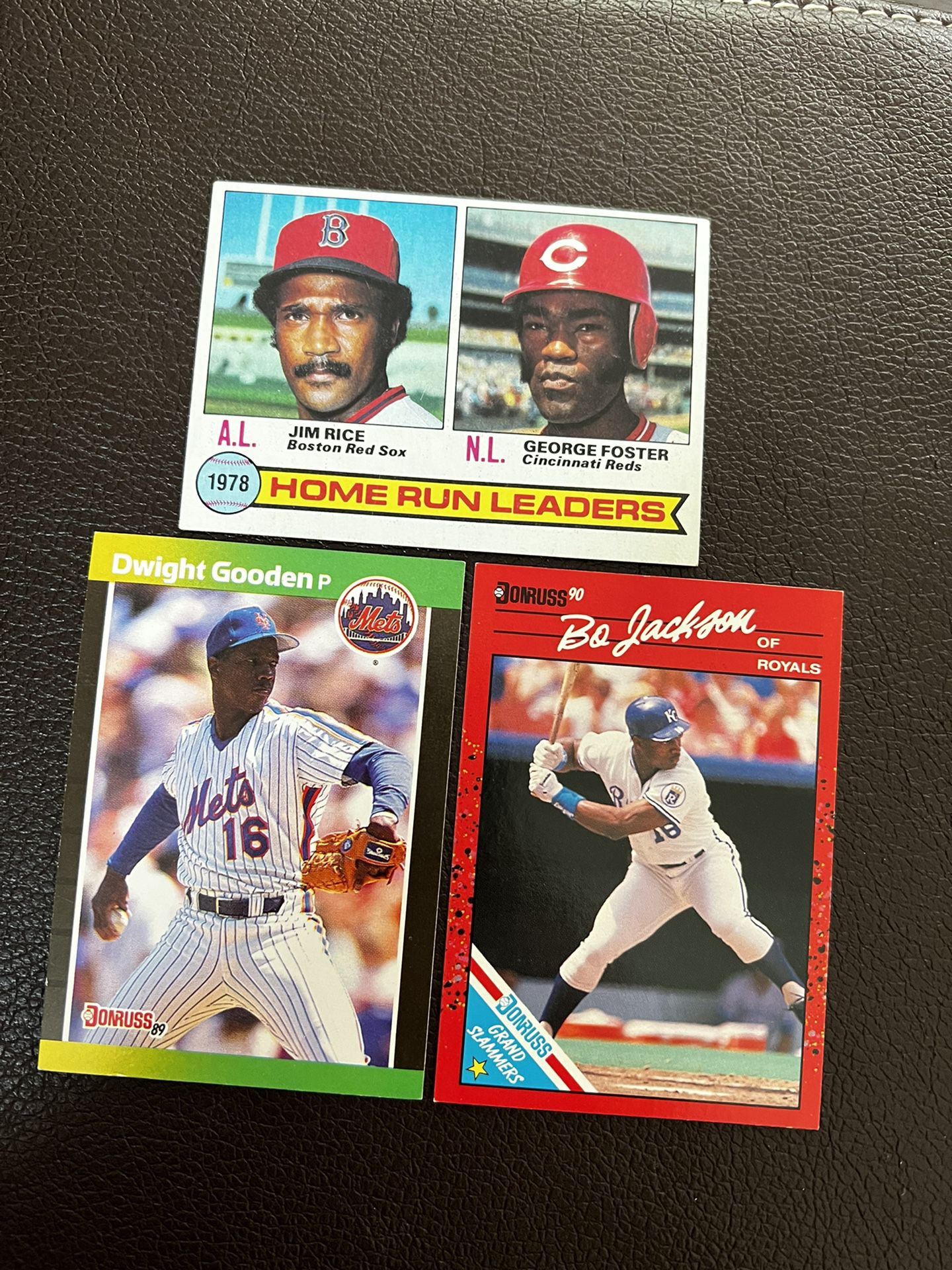 Baseball Cards (3 Card Lot) 