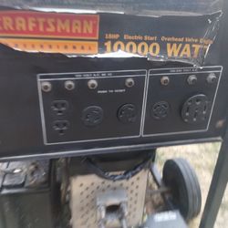Craftsman 10,000 Watt Gen Electric Start 