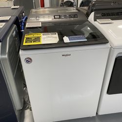 Whirlpool White 4.8 Cu. Ft. Smart Top Load Washer 