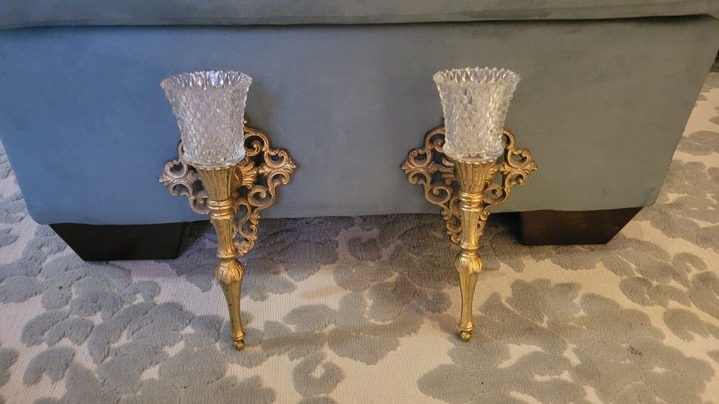 Vintage Heavy Home Interior Sconces